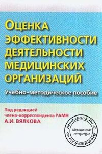 Оценка эффективности деятельности медицинских организаций, Вялков А.И., 2004 г. 