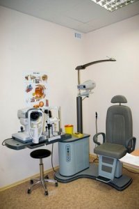 Оборудование глазных кабинетов поликлиник