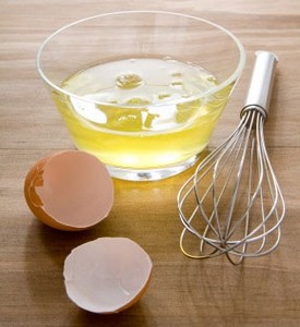Яичный белок - главный ингредиенты белковой воды
